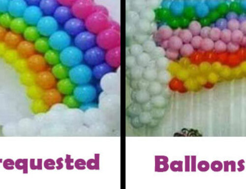 Party Balloons – Is what you are seeing, what you are getting